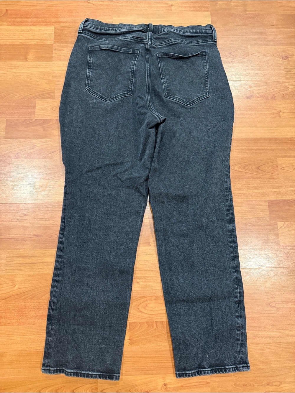 Abercrombie & Fitch Curve Love Ankle Straight Ultra High Rise Jean / long tall - Picture 7 of 7